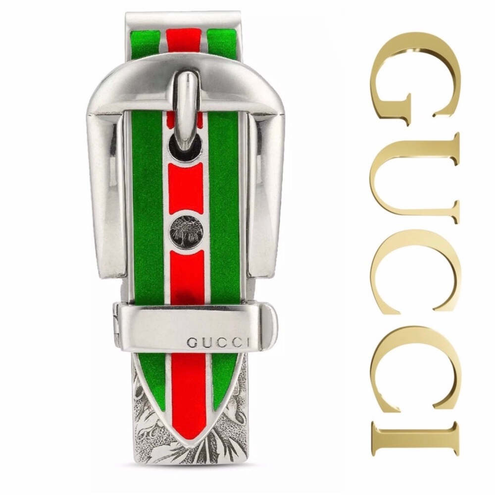 AUTHENTIC BNIB GUCCI MONEY/CARDS CLIP